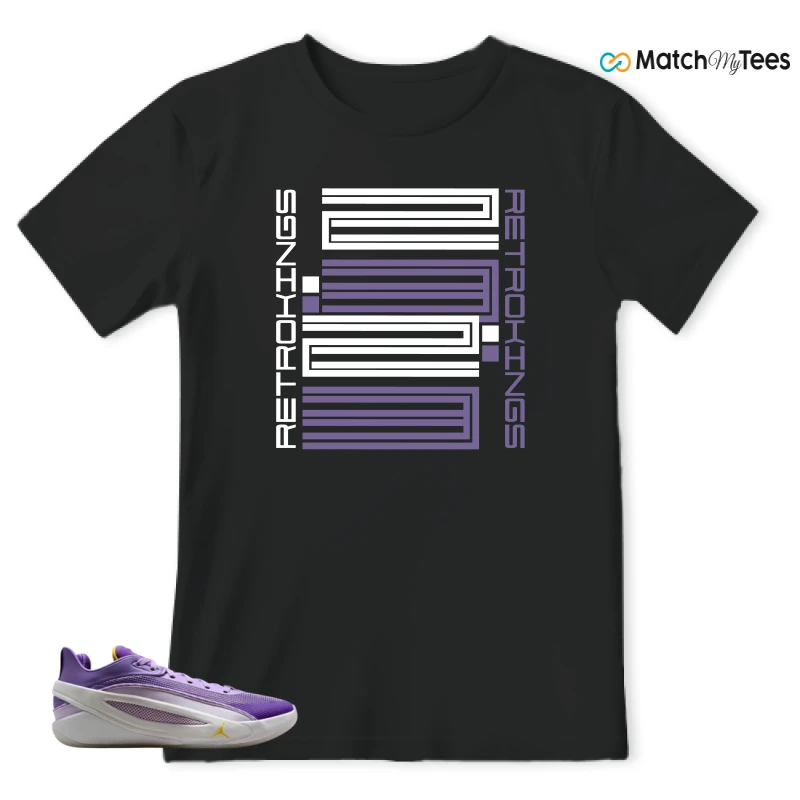 NIKE JORDAN LUKA 5 LAKERS SNEAKER Matching Tees t-shirt