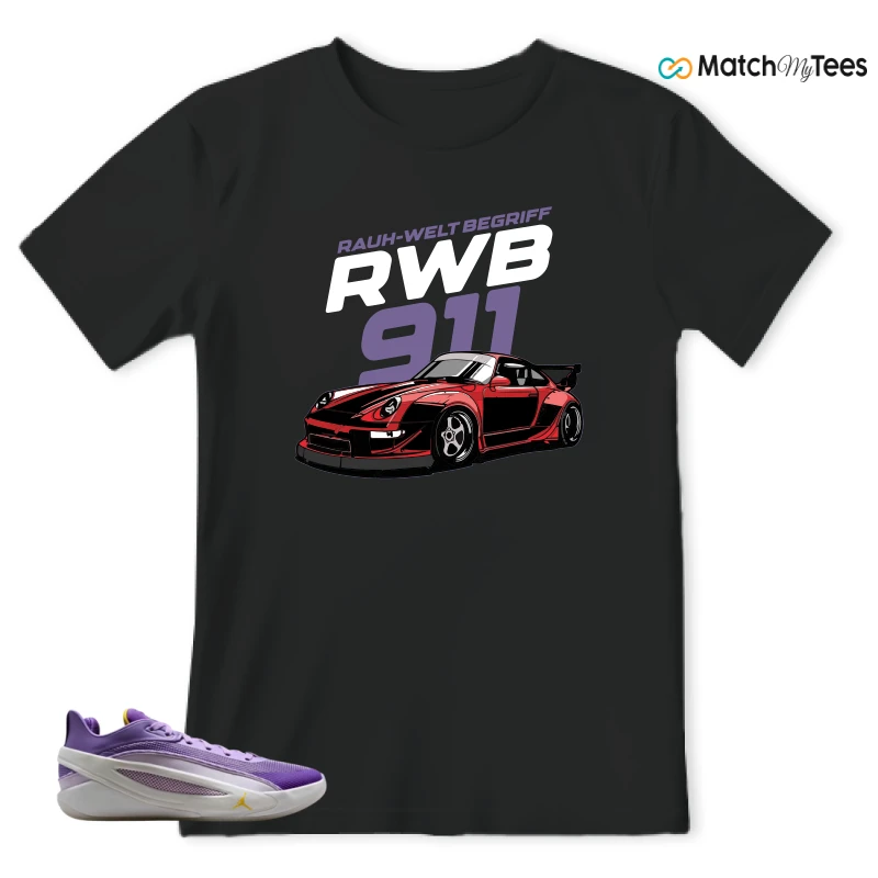 NIKE JORDAN LUKA 5 LAKERS SNEAKER Matching Tees t-shirt