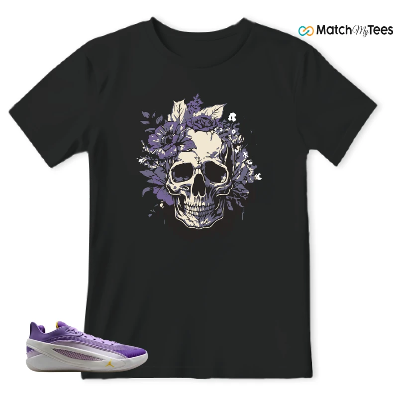 NIKE JORDAN LUKA 5 LAKERS SNEAKER Matching Tees t-shirt