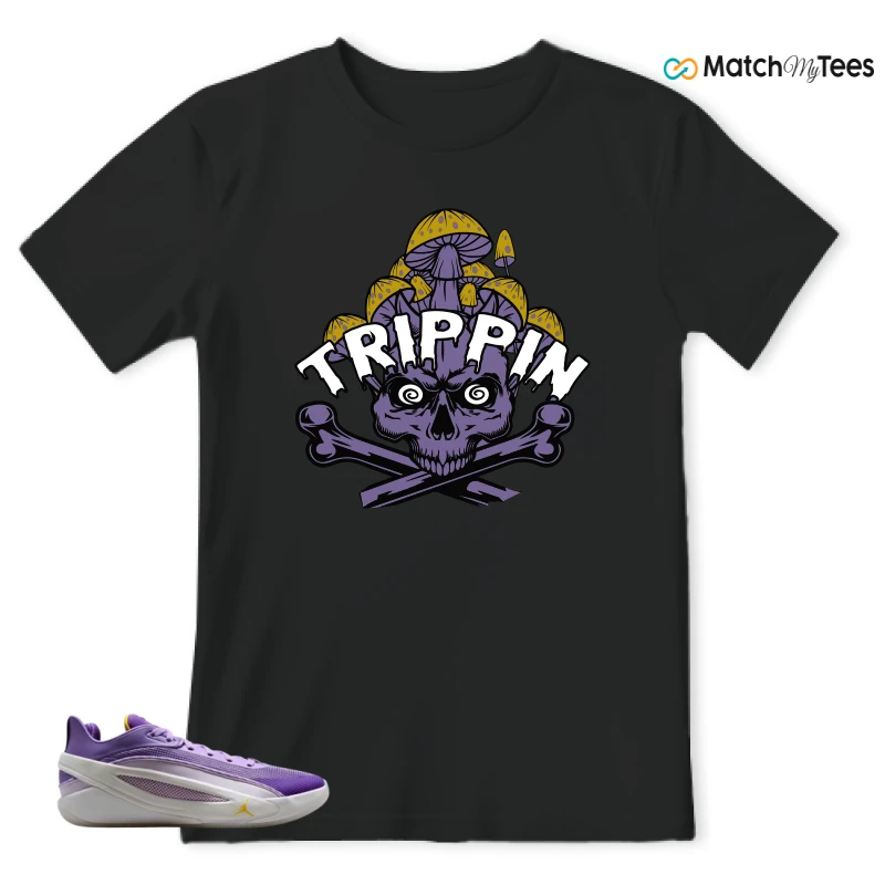 NIKE JORDAN LUKA 5 LAKERS SNEAKER Matching Tees t-shirt