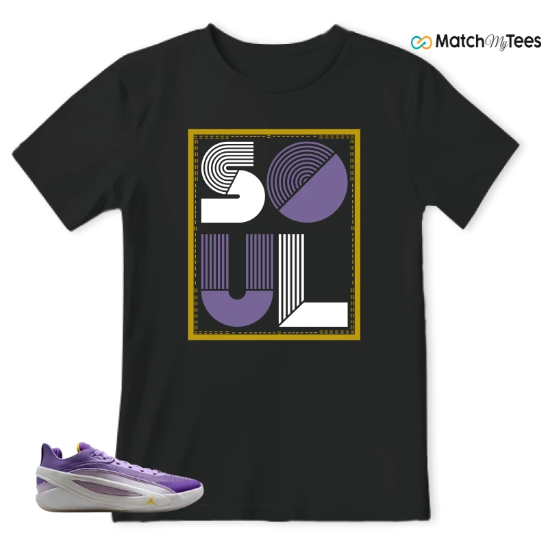 NIKE JORDAN LUKA 5 LAKERS SNEAKER Matching Tees t-shirt