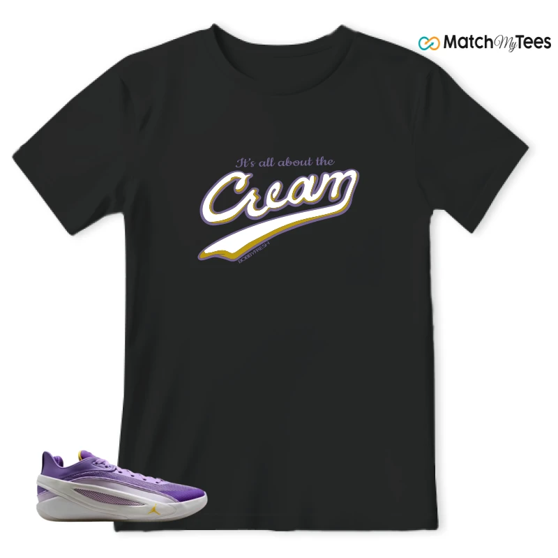 NIKE JORDAN LUKA 5 LAKERS SNEAKER Matching Tees t-shirt