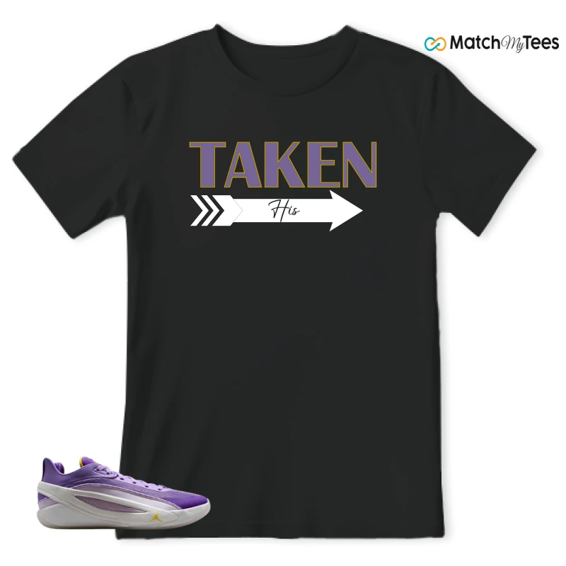 NIKE JORDAN LUKA 5 LAKERS SNEAKER Matching Tees t-shirt