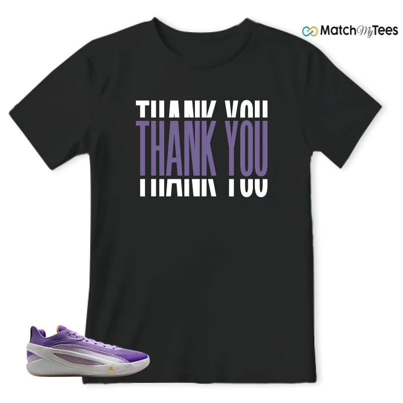 NIKE JORDAN LUKA 5 LAKERS SNEAKER Matching Tees t-shirt