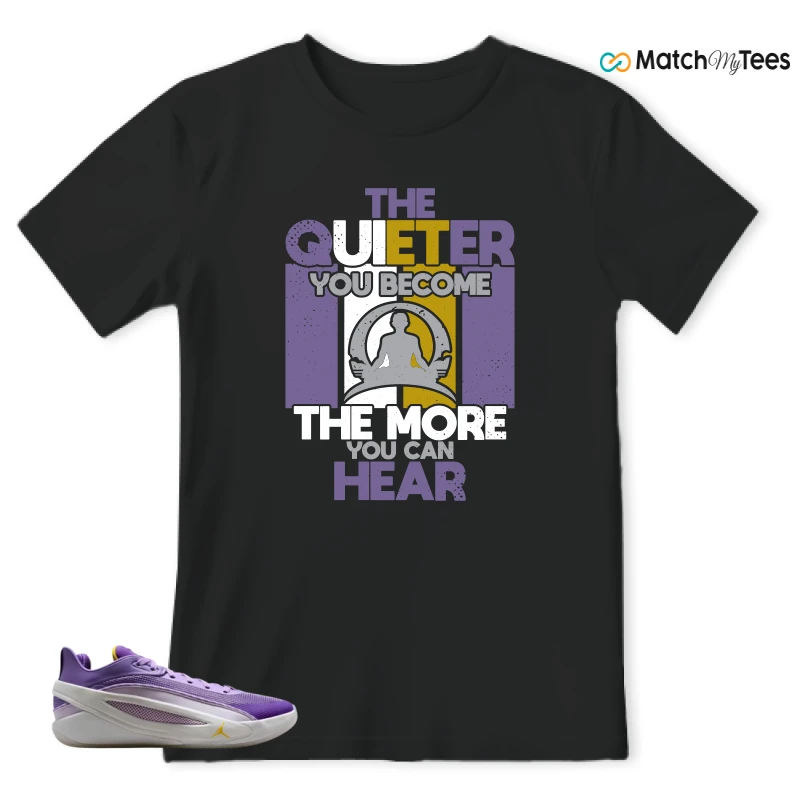 NIKE JORDAN LUKA 5 LAKERS SNEAKER Matching Tees t-shirt