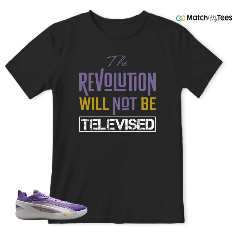 NIKE JORDAN LUKA 5 LAKERS SNEAKER Matching Tees t-shirt