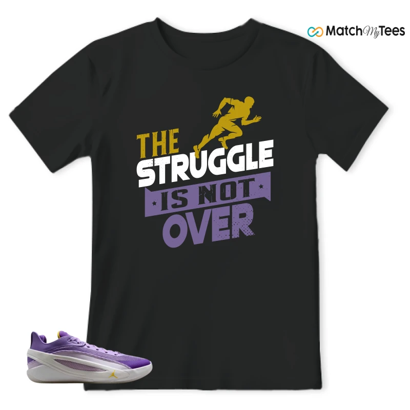 NIKE JORDAN LUKA 5 LAKERS SNEAKER Matching Tees t-shirt