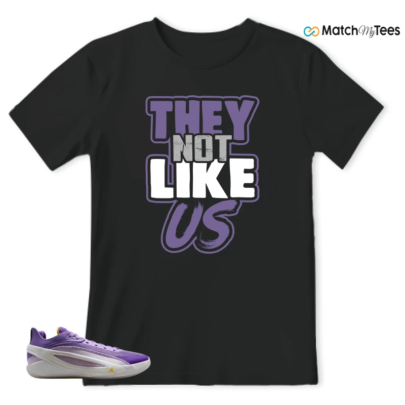 NIKE JORDAN LUKA 5 LAKERS SNEAKER Matching Tees t-shirt