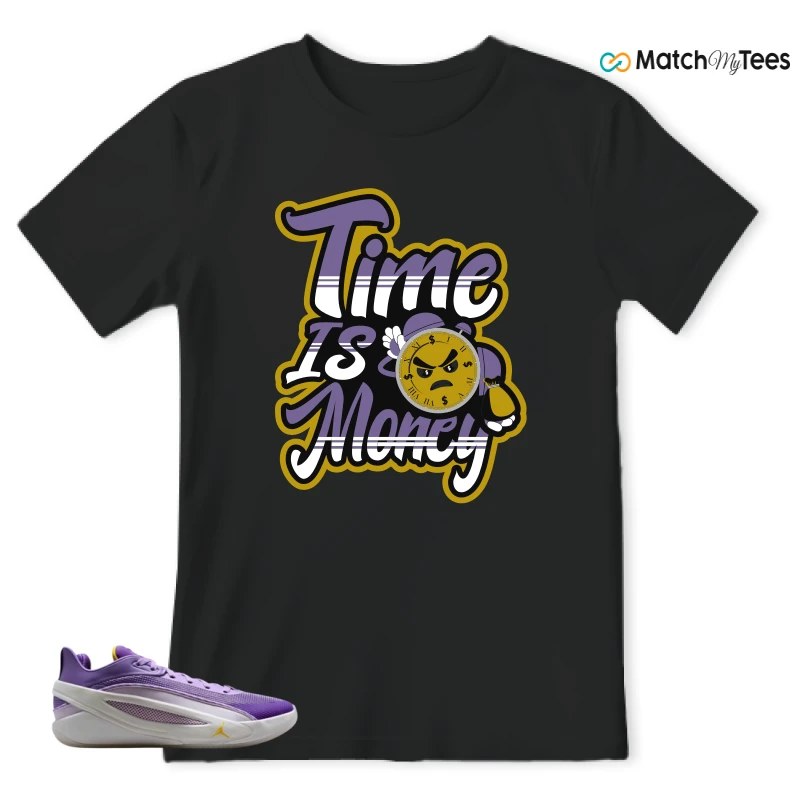 NIKE JORDAN LUKA 5 LAKERS SNEAKER Matching Tees t-shirt
