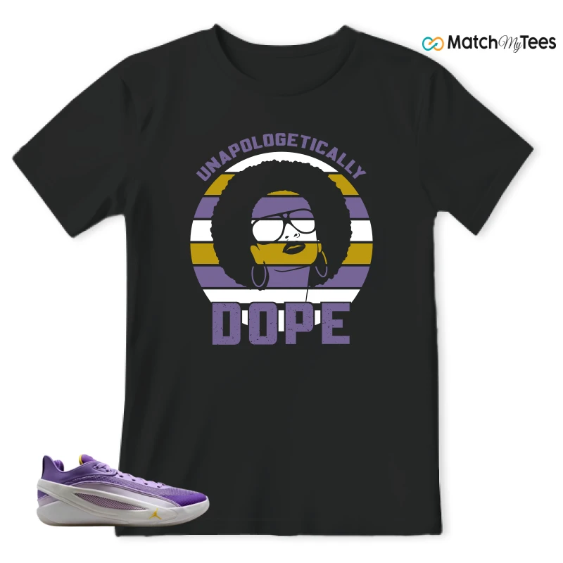 NIKE JORDAN LUKA 5 LAKERS SNEAKER Matching Tees t-shirt