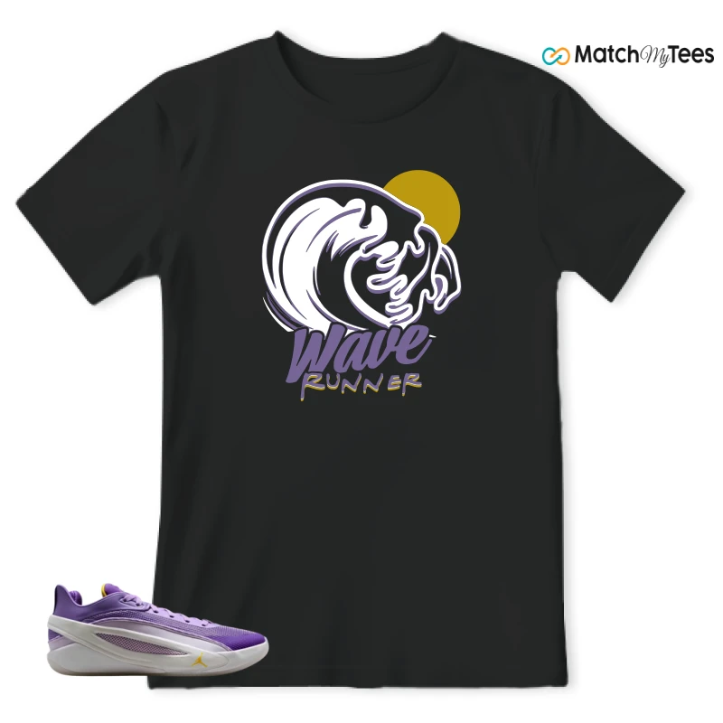 NIKE JORDAN LUKA 5 LAKERS SNEAKER Matching Tees t-shirt