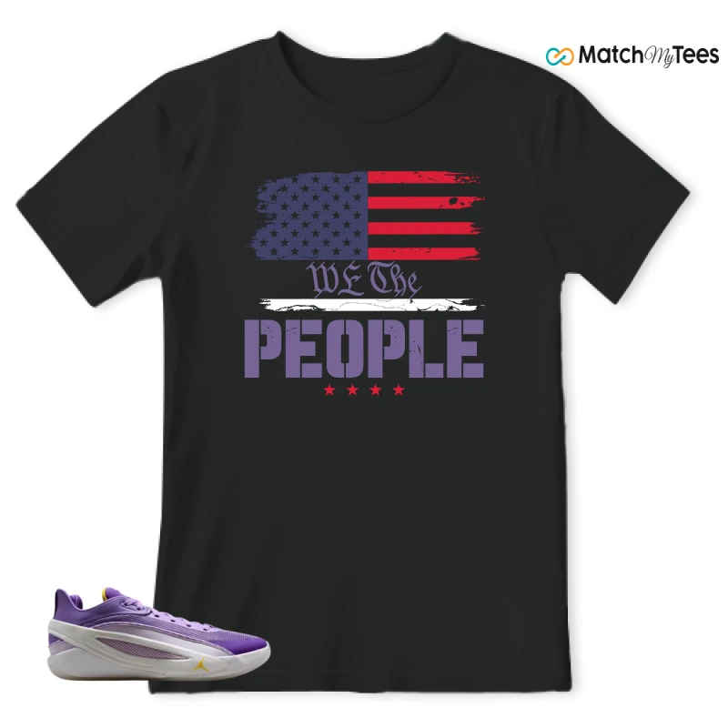 NIKE JORDAN LUKA 5 LAKERS SNEAKER Matching Tees t-shirt