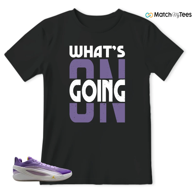 NIKE JORDAN LUKA 5 LAKERS SNEAKER Matching Tees t-shirt