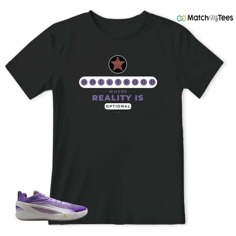 NIKE JORDAN LUKA 5 LAKERS SNEAKER Matching Tees t-shirt