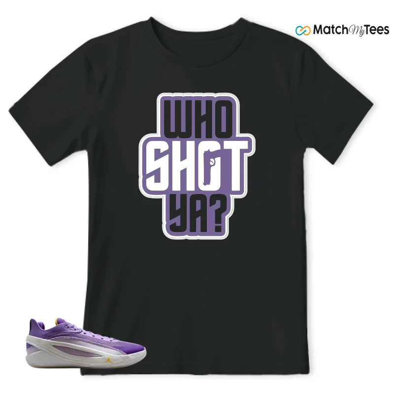 NIKE JORDAN LUKA 5 LAKERS SNEAKER Matching Tees t-shirt