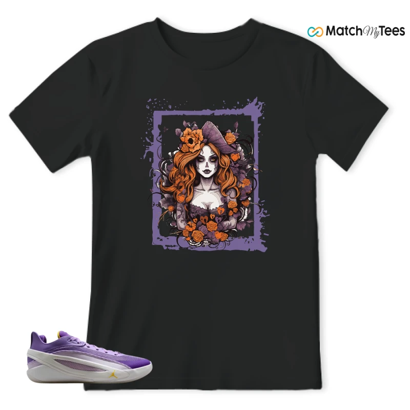 NIKE JORDAN LUKA 5 LAKERS SNEAKER Matching Tees t-shirt