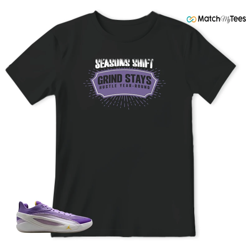 NIKE JORDAN LUKA 5 LAKERS SNEAKER Matching Tees t-shirt