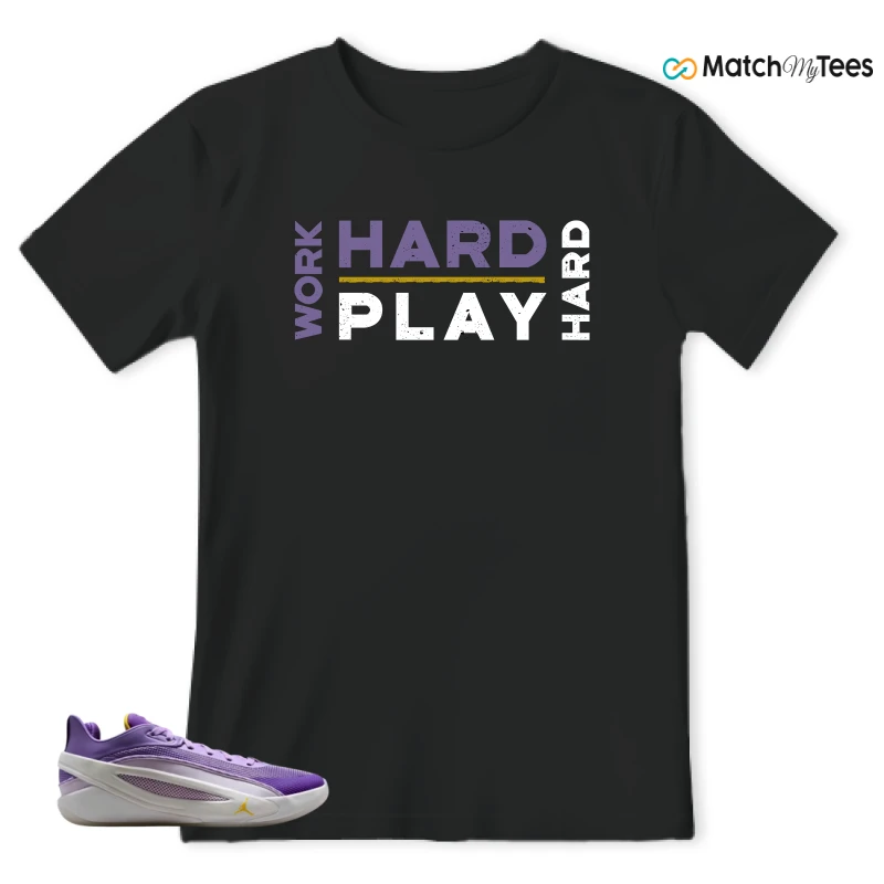 NIKE JORDAN LUKA 5 LAKERS SNEAKER Matching Tees t-shirt