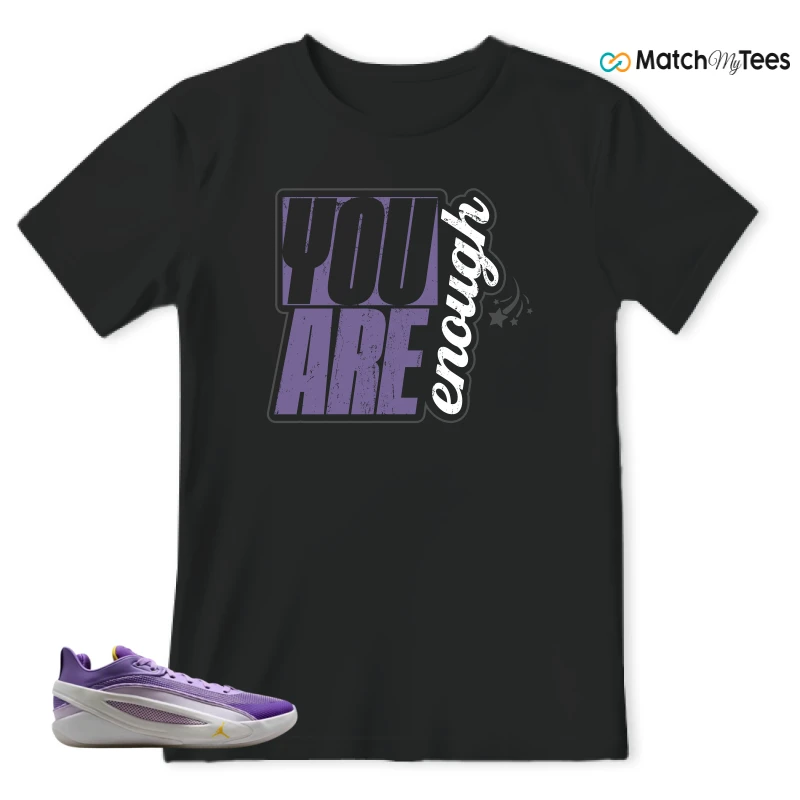 NIKE JORDAN LUKA 5 LAKERS SNEAKER Matching Tees t-shirt