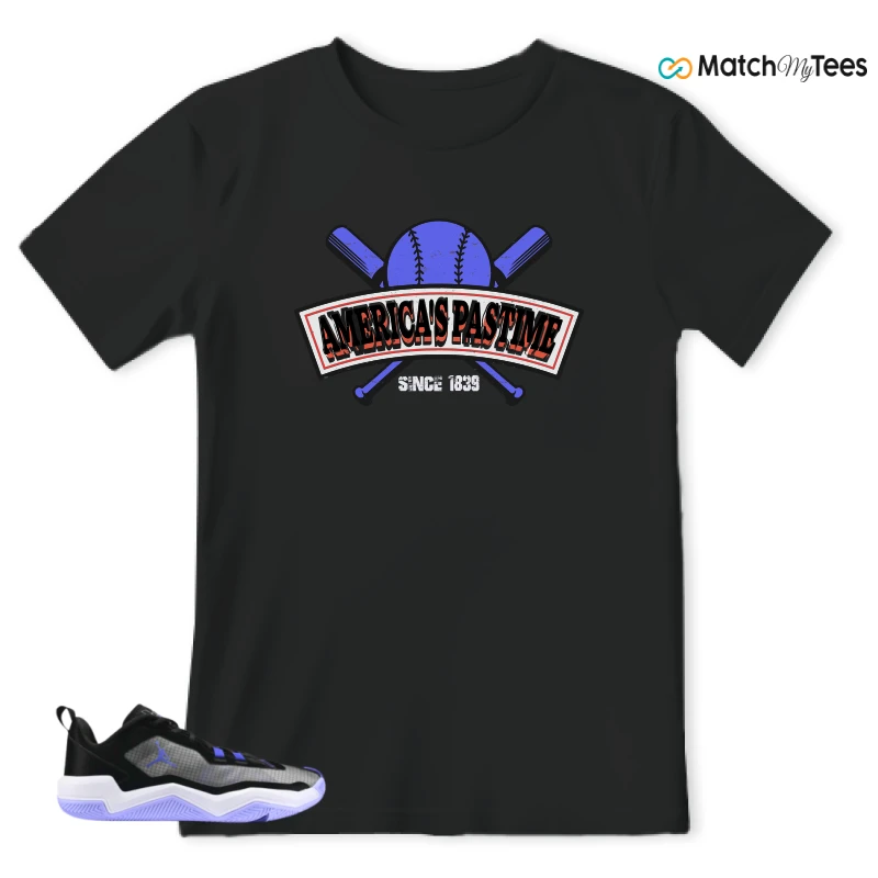 NIKE JORDAN ONE TAKE 4 PF PURPLE BLACK SNEAKER Matching Tees t-shirt