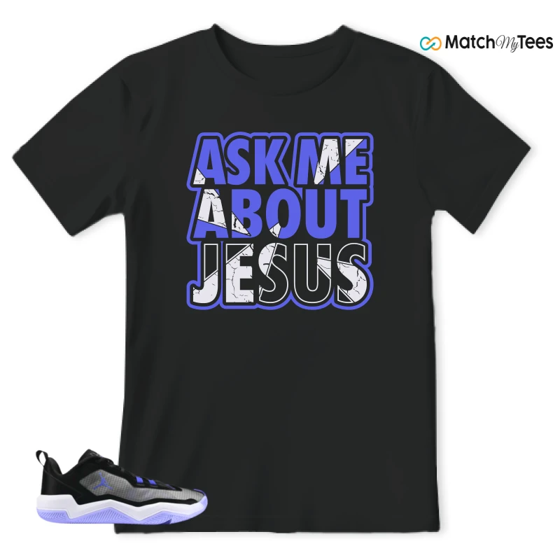 NIKE JORDAN ONE TAKE 4 PF PURPLE BLACK SNEAKER Matching Tees t-shirt