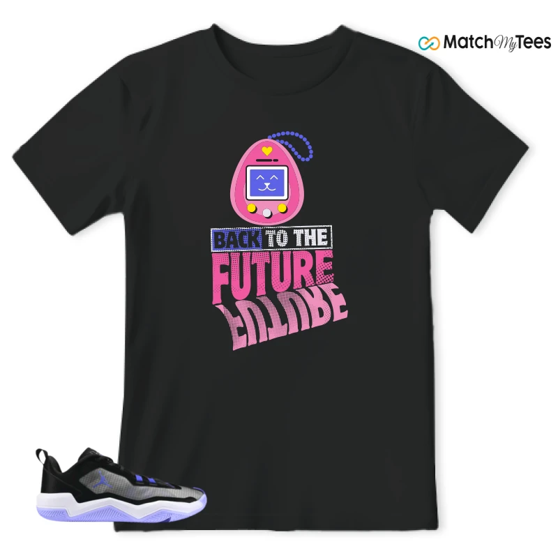 NIKE JORDAN ONE TAKE 4 PF PURPLE BLACK SNEAKER Matching Tees t-shirt