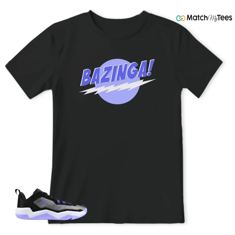 NIKE JORDAN ONE TAKE 4 PF PURPLE BLACK SNEAKER Matching Tees t-shirt