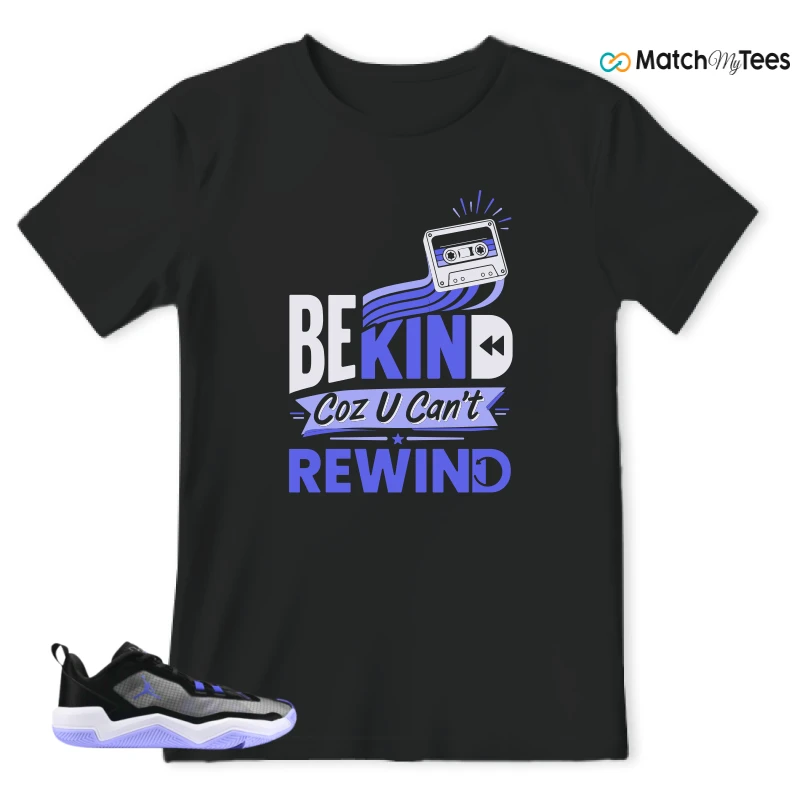 Be Kind Black matching T-shirt T-shirt