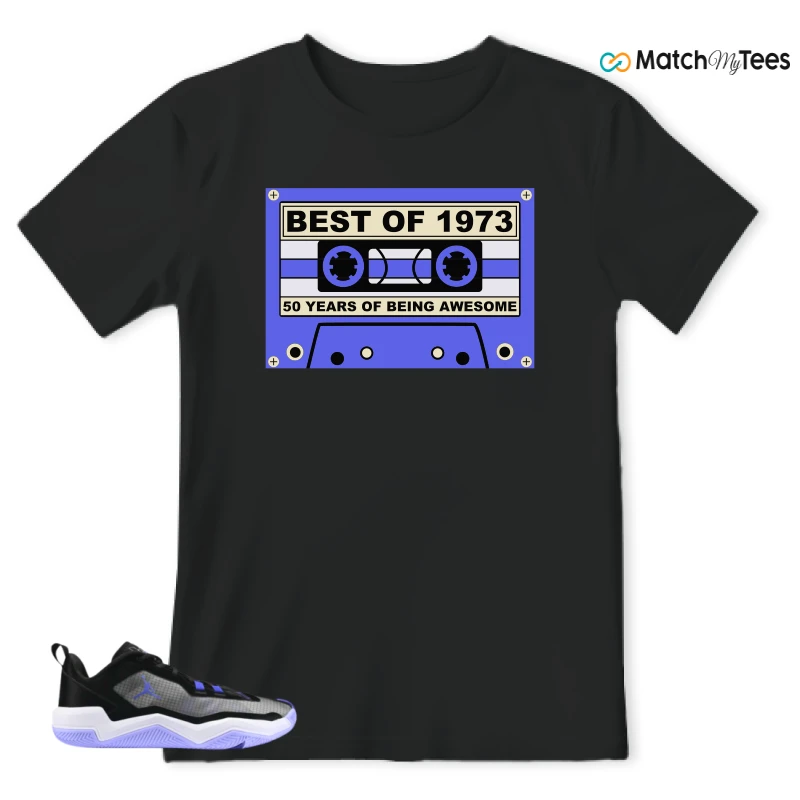 NIKE JORDAN ONE TAKE 4 PF PURPLE BLACK SNEAKER Matching Tees t-shirt