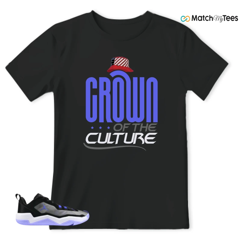 NIKE JORDAN ONE TAKE 4 PF PURPLE BLACK SNEAKER Matching Tees t-shirt