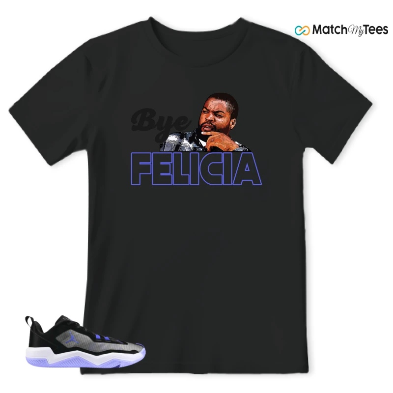 NIKE JORDAN ONE TAKE 4 PF PURPLE BLACK SNEAKER Matching Tees t-shirt
