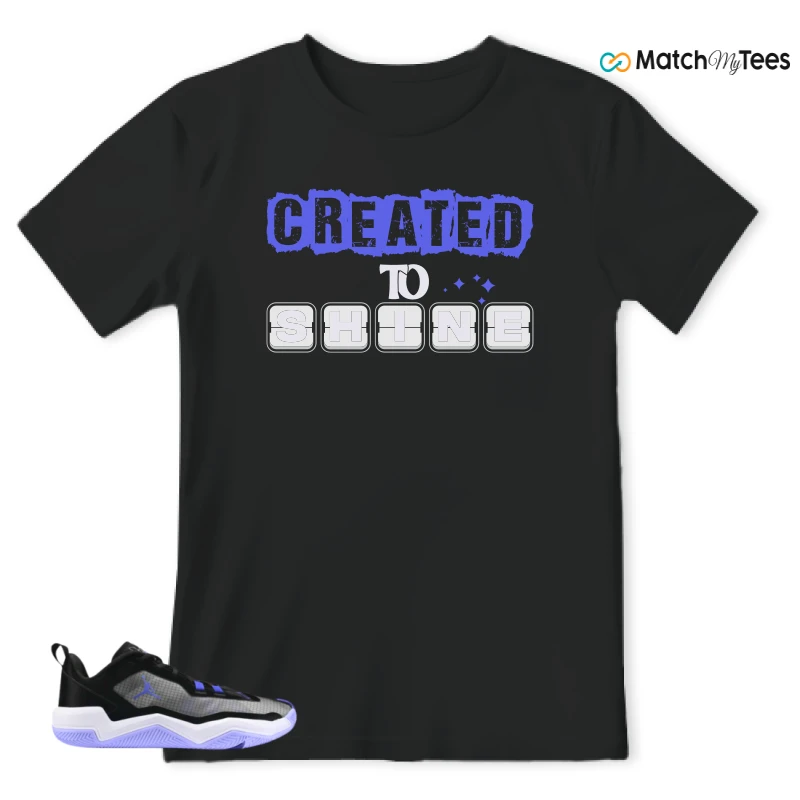 NIKE JORDAN ONE TAKE 4 PF PURPLE BLACK SNEAKER Matching Tees t-shirt