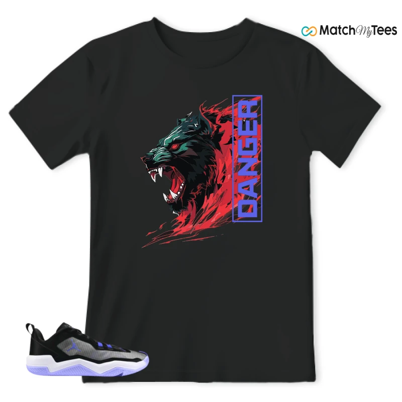 NIKE JORDAN ONE TAKE 4 PF PURPLE BLACK SNEAKER Matching Tees t-shirt