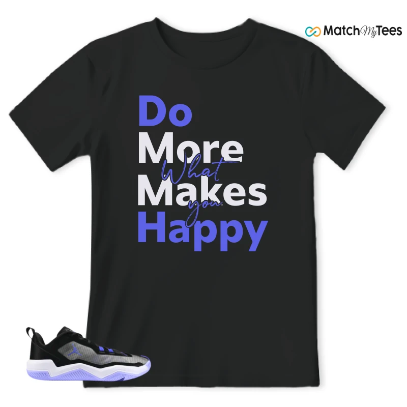 NIKE JORDAN ONE TAKE 4 PF PURPLE BLACK SNEAKER Matching Tees t-shirt