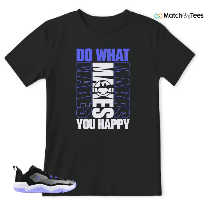 NIKE JORDAN ONE TAKE 4 PF PURPLE BLACK SNEAKER Matching Tees t-shirt