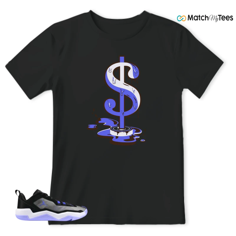 NIKE JORDAN ONE TAKE 4 PF PURPLE BLACK SNEAKER Matching Tees t-shirt