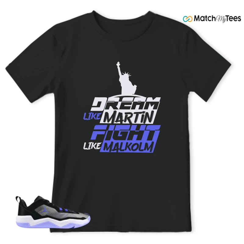 NIKE JORDAN ONE TAKE 4 PF PURPLE BLACK SNEAKER Matching Tees t-shirt