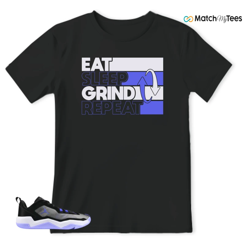 NIKE JORDAN ONE TAKE 4 PF PURPLE BLACK SNEAKER Matching Tees t-shirt