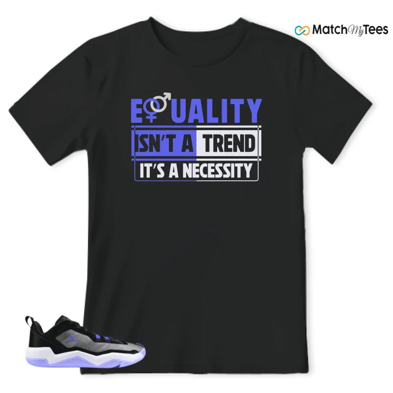 NIKE JORDAN ONE TAKE 4 PF PURPLE BLACK SNEAKER Matching Tees t-shirt