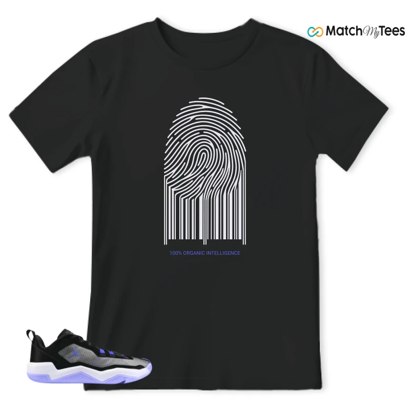 Fingerprint Morphs Black matching T-shirt T-shirt