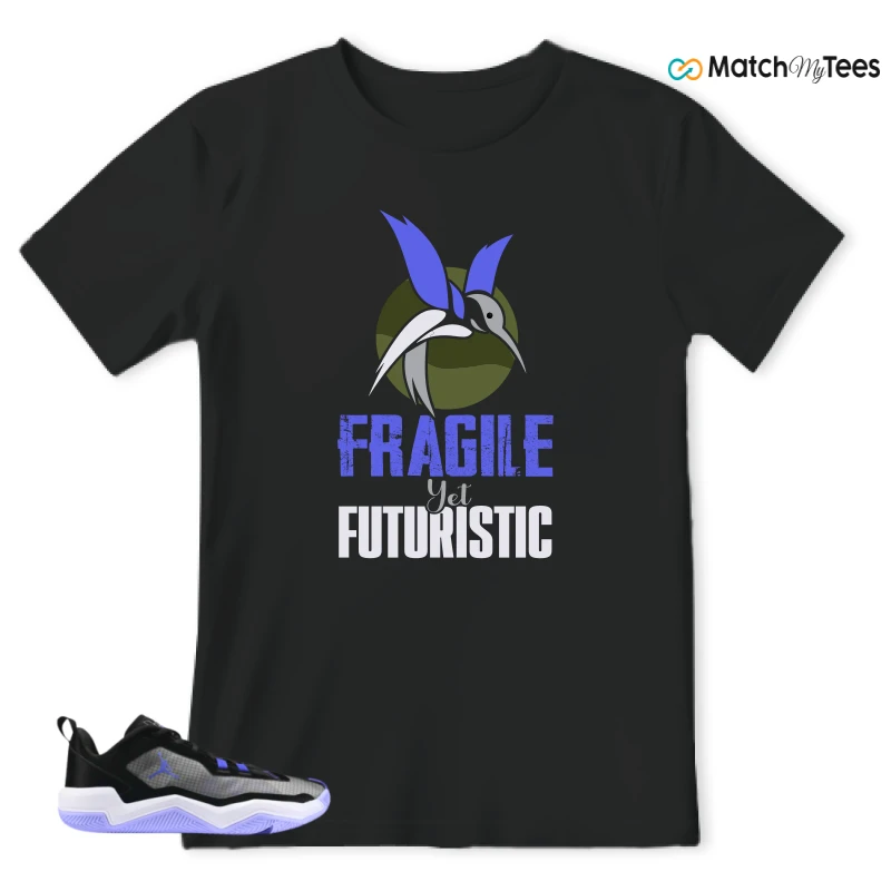 NIKE JORDAN ONE TAKE 4 PF PURPLE BLACK SNEAKER Matching Tees t-shirt
