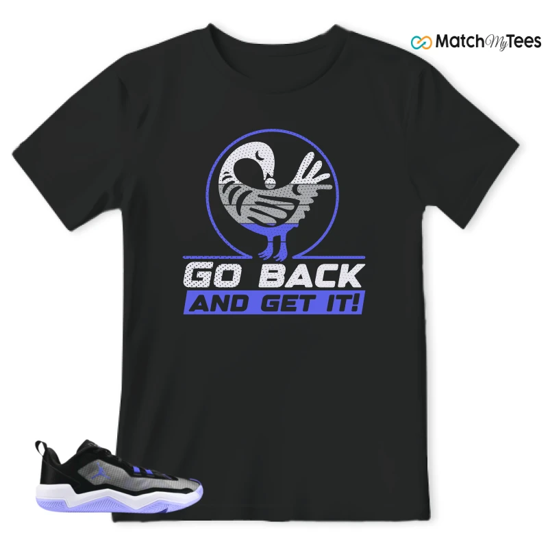 NIKE JORDAN ONE TAKE 4 PF PURPLE BLACK SNEAKER Matching Tees t-shirt