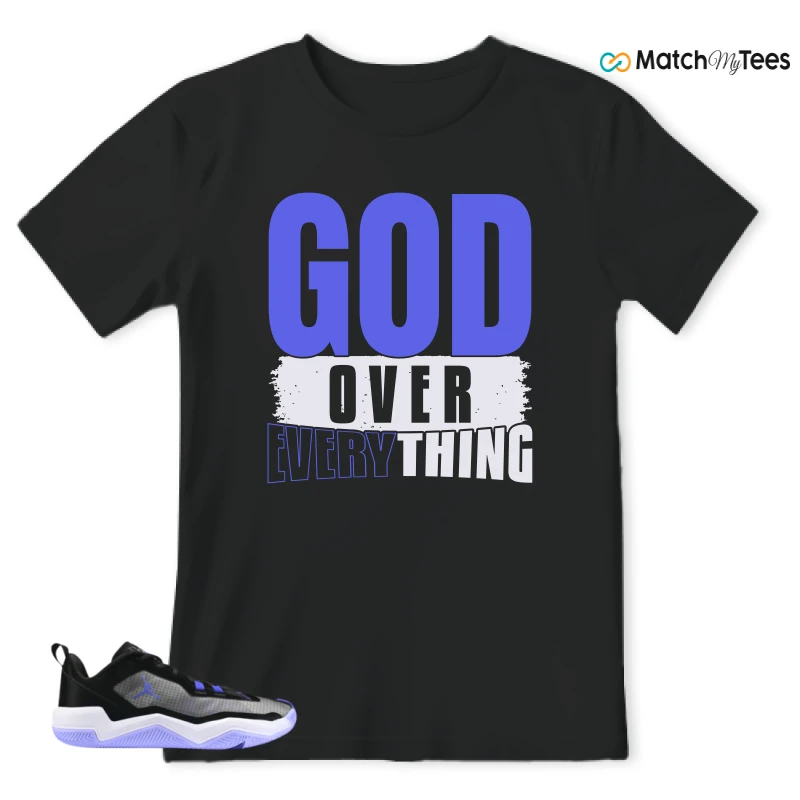 NIKE JORDAN ONE TAKE 4 PF PURPLE BLACK SNEAKER Matching Tees t-shirt