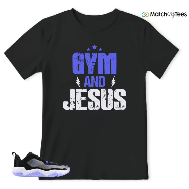NIKE JORDAN ONE TAKE 4 PF PURPLE BLACK SNEAKER Matching Tees t-shirt
