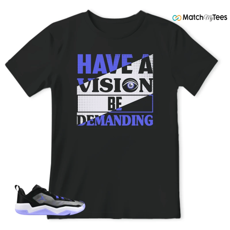 NIKE JORDAN ONE TAKE 4 PF PURPLE BLACK SNEAKER Matching Tees t-shirt
