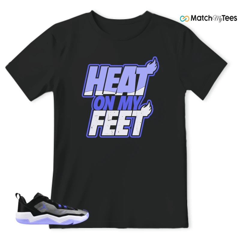 NIKE JORDAN ONE TAKE 4 PF PURPLE BLACK SNEAKER Matching Tees t-shirt