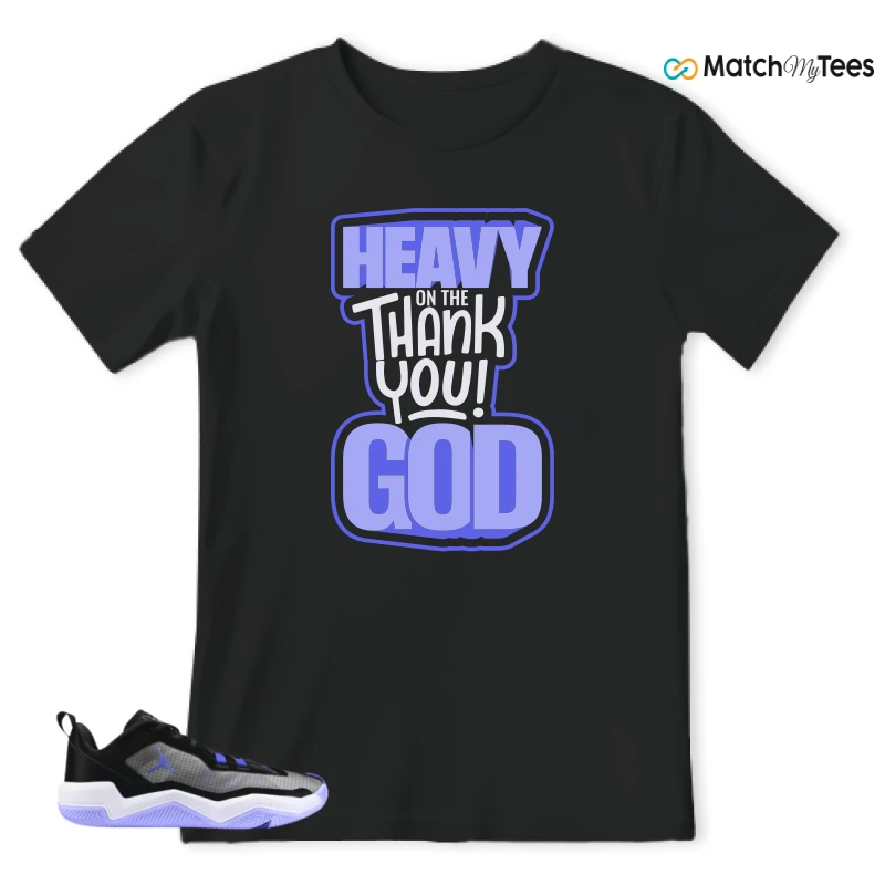 NIKE JORDAN ONE TAKE 4 PF PURPLE BLACK SNEAKER Matching Tees t-shirt