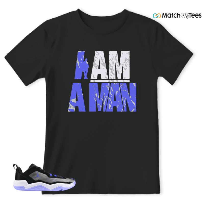 NIKE JORDAN ONE TAKE 4 PF PURPLE BLACK SNEAKER Matching Tees t-shirt
