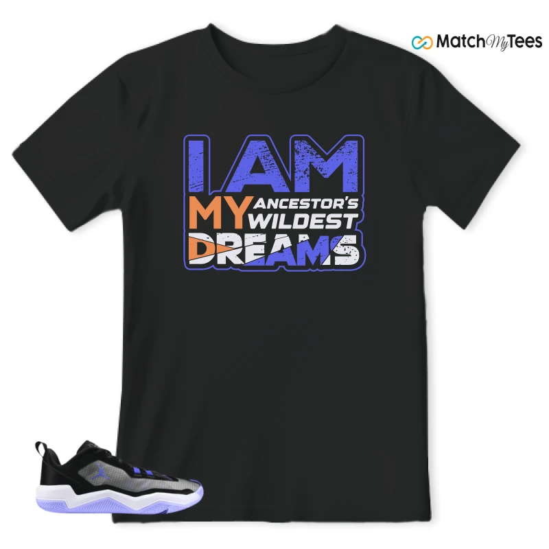 NIKE JORDAN ONE TAKE 4 PF PURPLE BLACK SNEAKER Matching Tees t-shirt