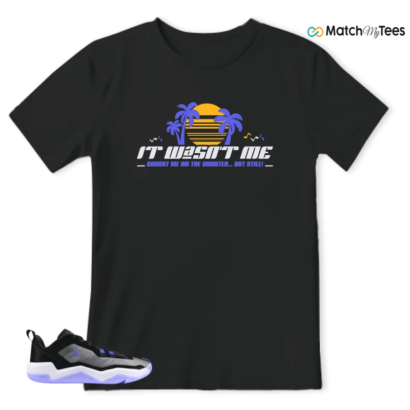NIKE JORDAN ONE TAKE 4 PF PURPLE BLACK SNEAKER Matching Tees t-shirt
